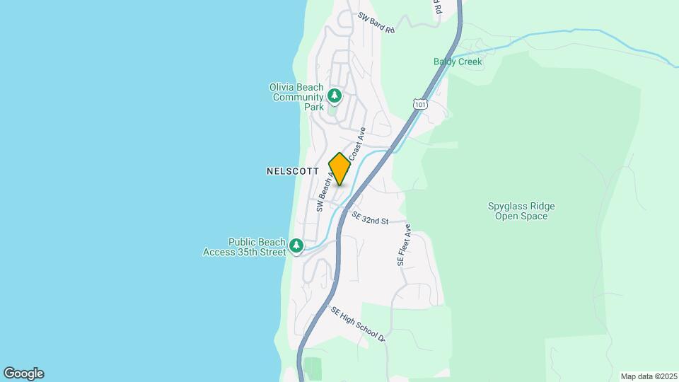 3128 SW Coast Ave Map and Location Details