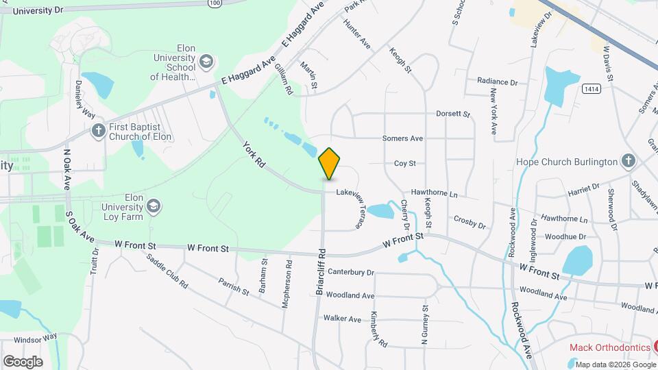 2298 Lakeview Terrace Map and Location Details