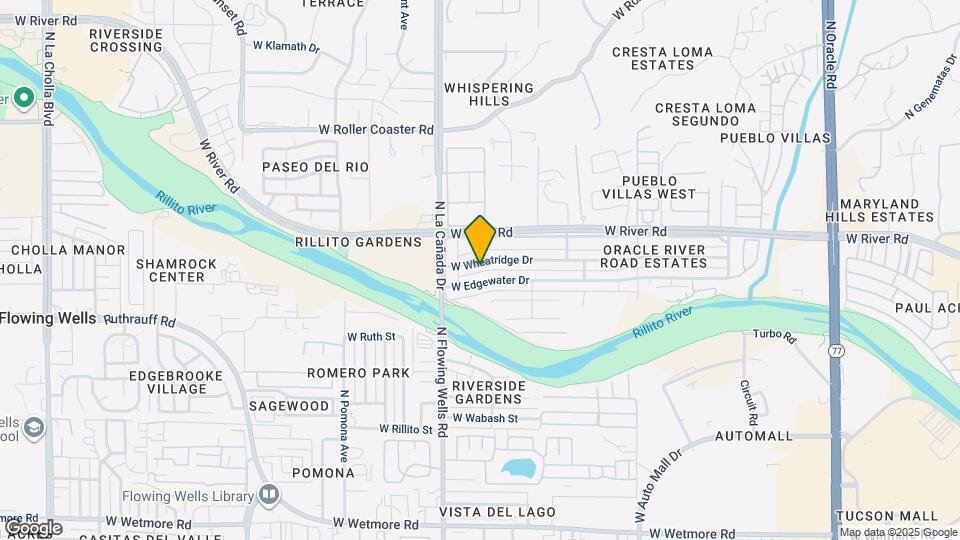 1311 W Wheatridge Dr Map and Location Details