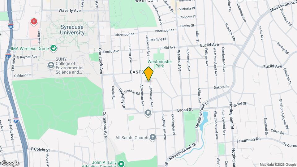 936 Lancaster Ave Map and Location Details