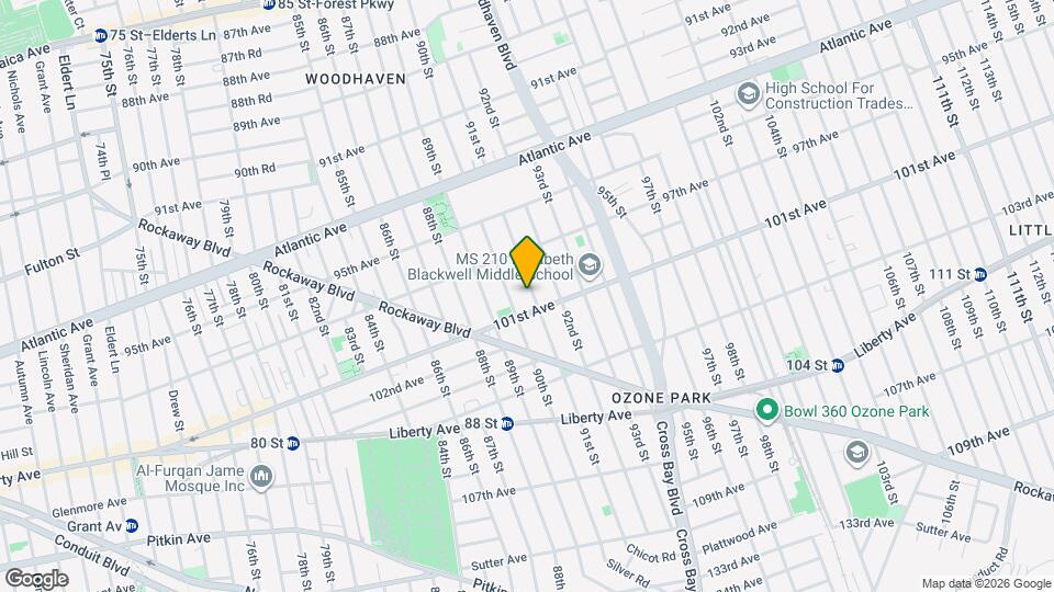 97-48 91st St Map and Location Details