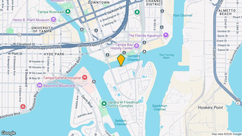 371 Channelside Walk Way Map and Location Details