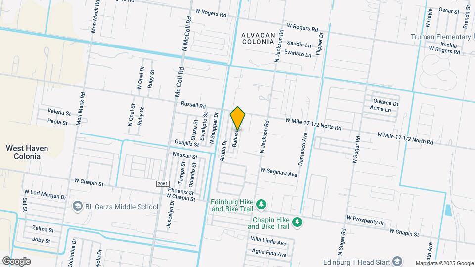 2010 Bahamas Dr Map and Location Details