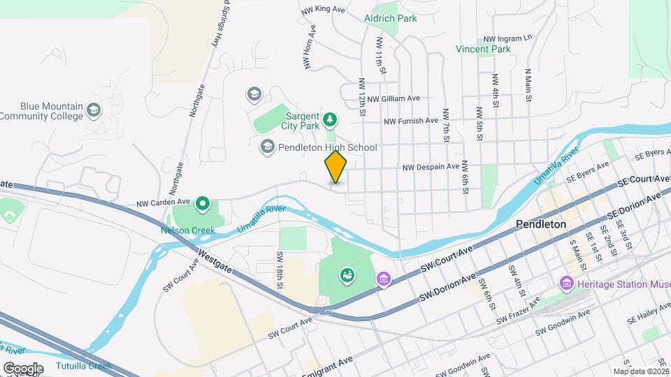 204 NW 14th St Map and Location Details