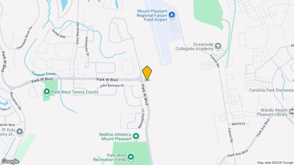 1640 Mermentau St Map and Location Details