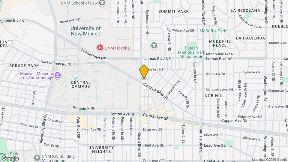 2909 Campus Blvd NE Map and Location Details