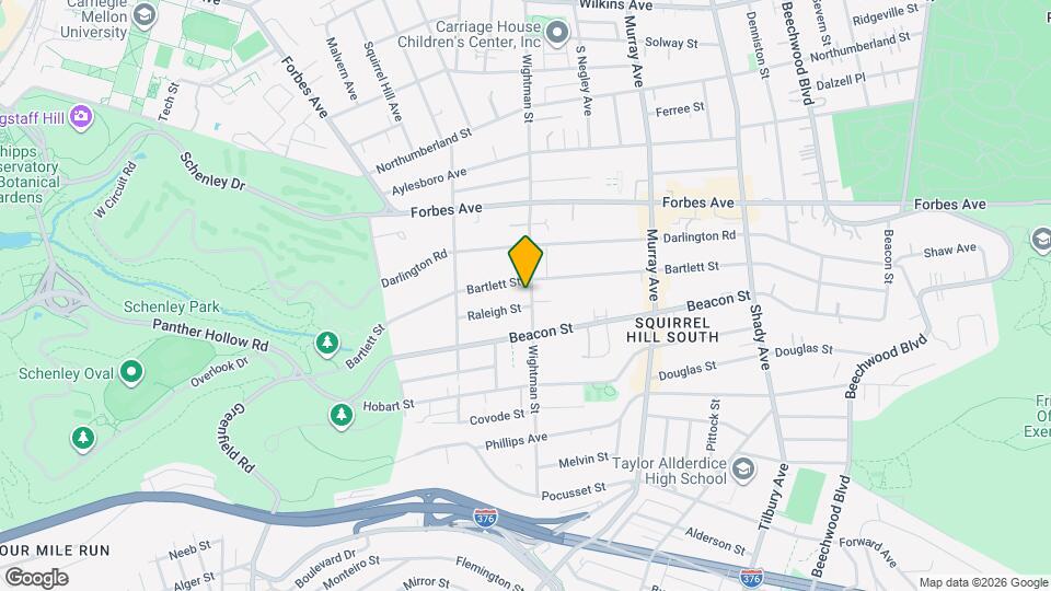 1912 Wightman St, Unit 1912 Wightman Street Mapa y Detalles de la Ubicación