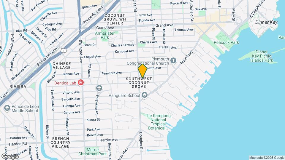 3669 Poinciana Ave Map and Location Details