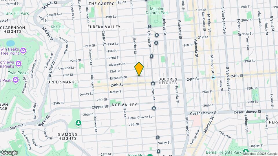 389 Elizabeth St Map and Location Details