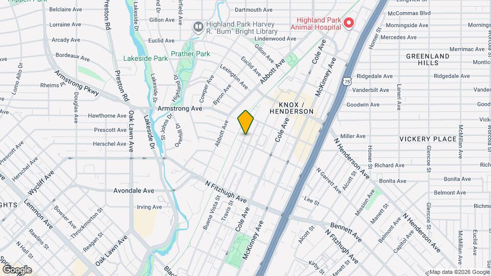 4414 Buena Vista St Map and Location Details