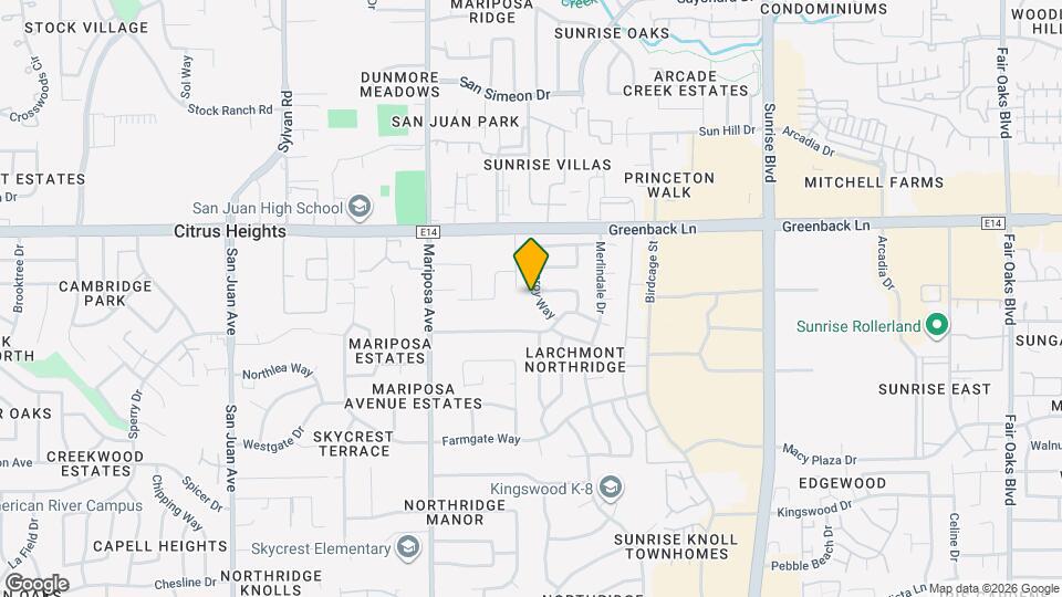 6021 Viceroy Way Map and Location Details