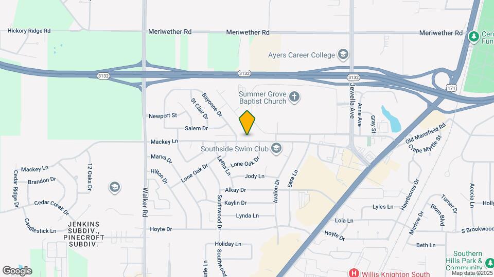 2882 Mackey Ln Map and Location Details