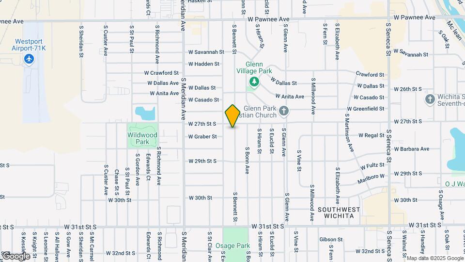 2815 S Bennett Ave Map and Location Details