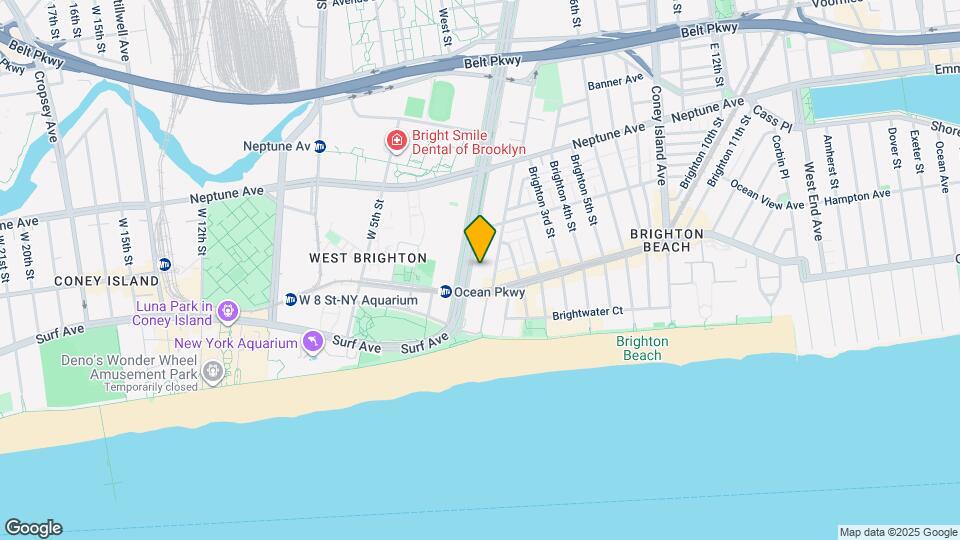 3039 Ocean Pkwy Map and Location Details