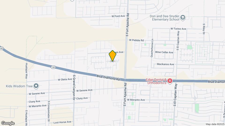 9499 Alma Ridge Ave Map and Location Details