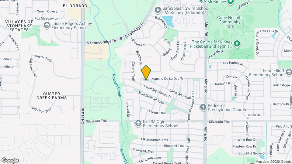 8413 Loma Alta Trail Map and Location Details