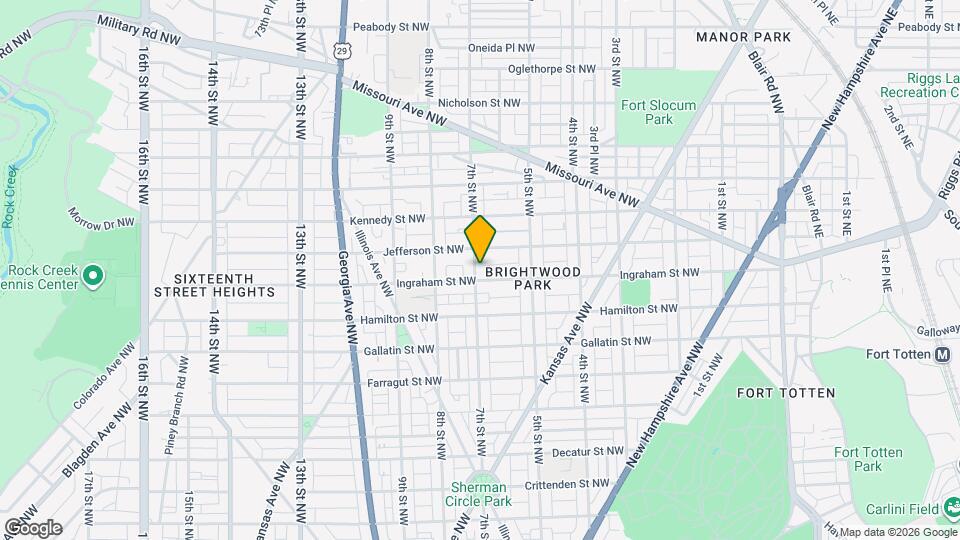 5309 7th St NW Map and Location Details