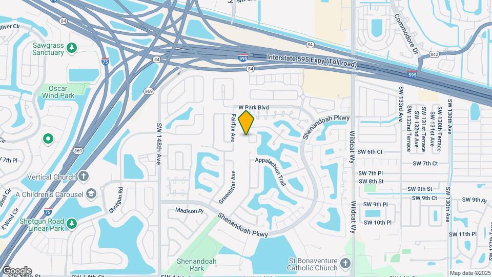 611 Royal Palm Way Map and Location Details
