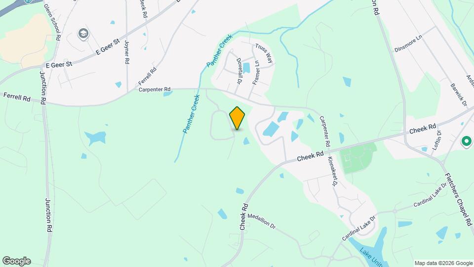 3600 Mountain Brook Cir Map and Location Details