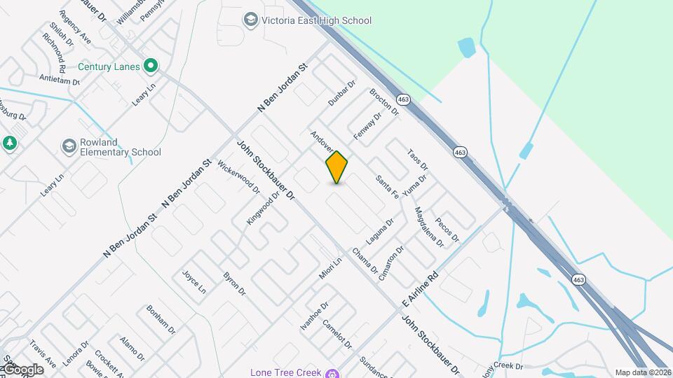 302 Navajo Dr Map and Location Details