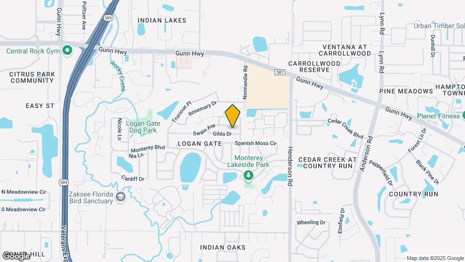 6707 Gilda Dr Map and Location Details