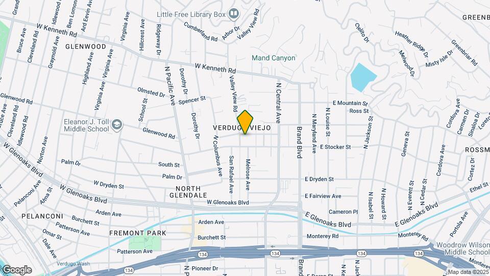 302 W Loraine St Map and Location Details