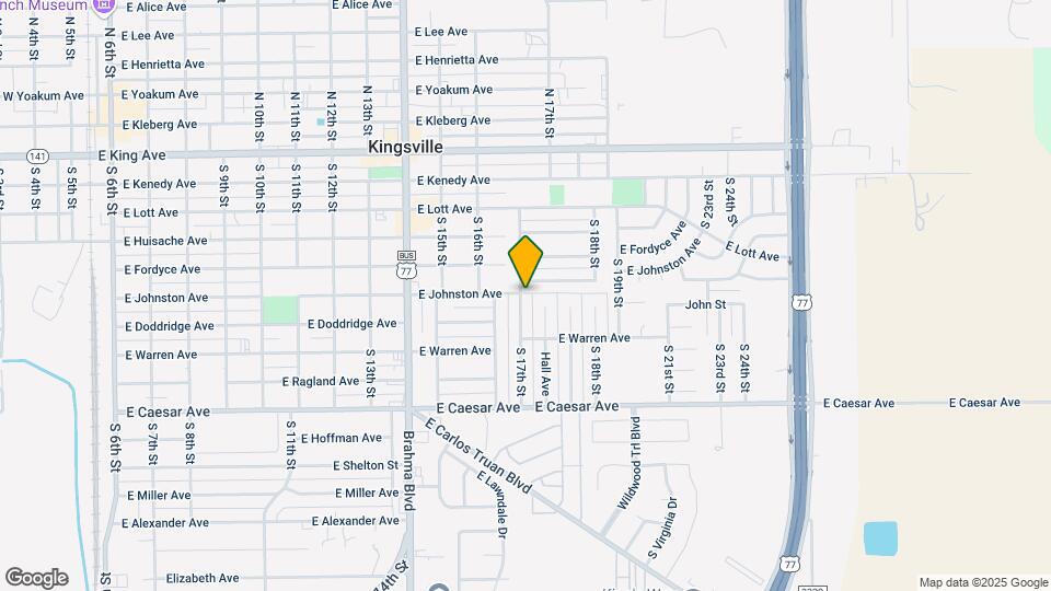 704 S 17th St Map and Location Details