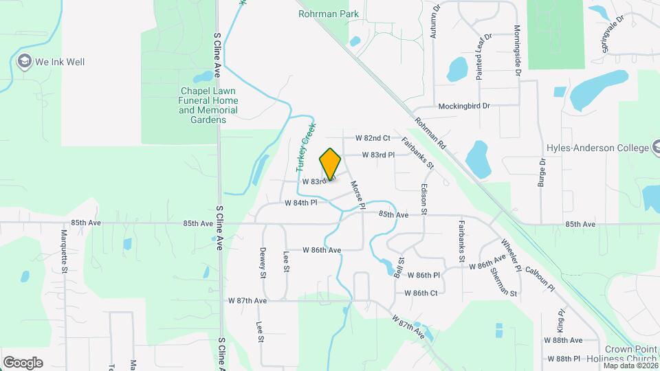 7431 W 83rd Ln Map and Location Details