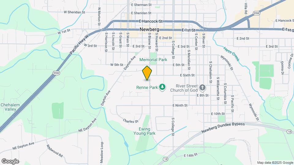 621-621 S Blaine St Map and Location Details