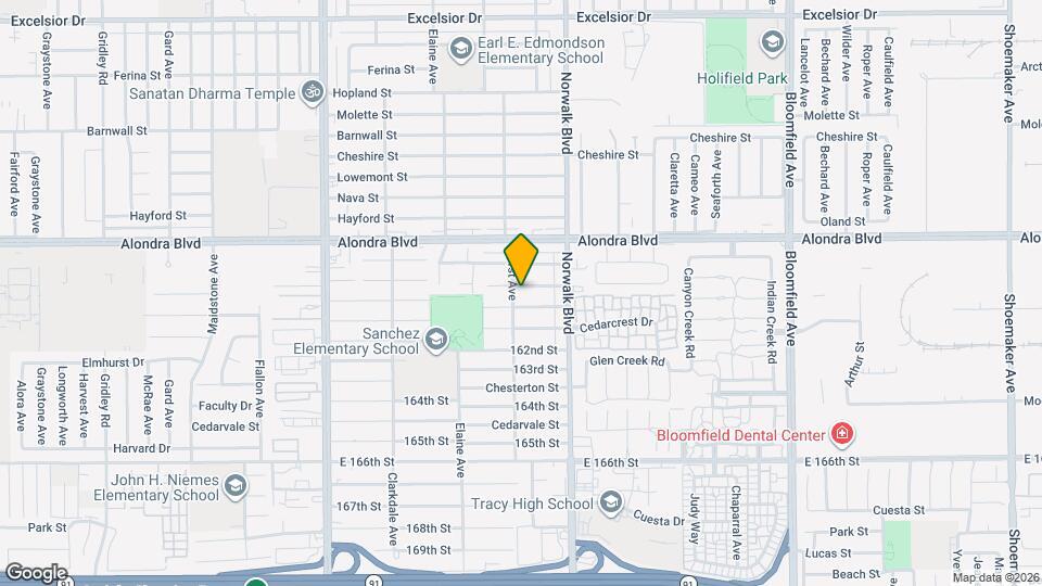 12106 160th St Map and Location Details