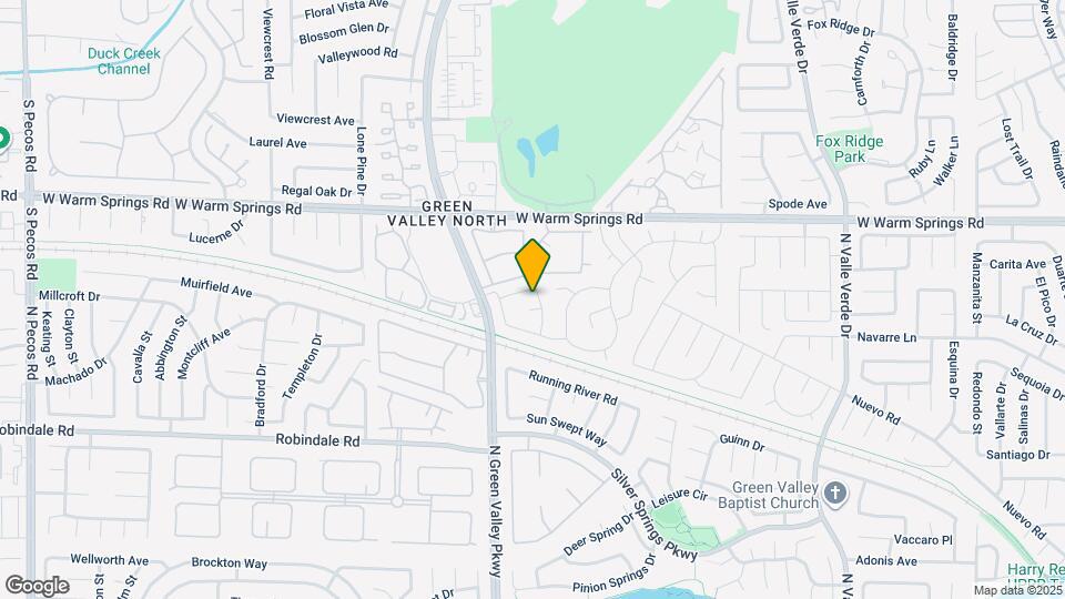 2071 Club Crest Way Map and Location Details