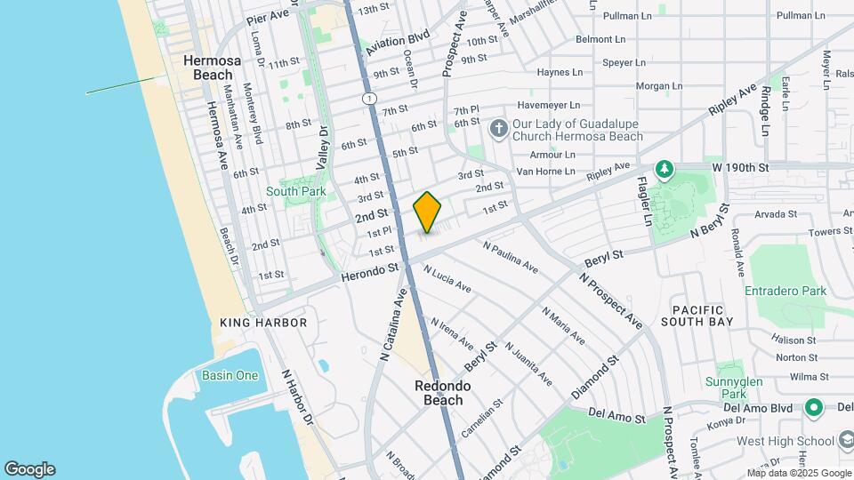 858 1st St Map and Location Details