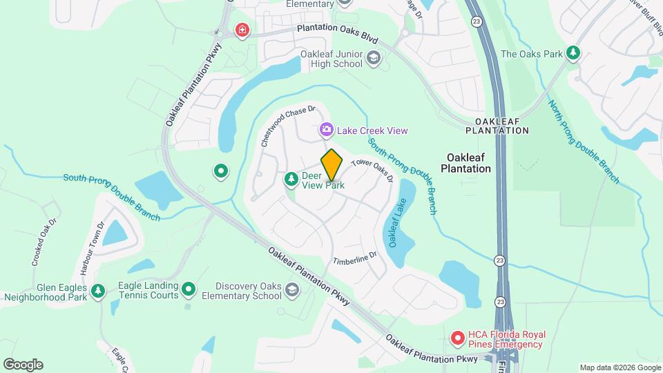 3176 Tower Oaks Dr Mapa y Detalles de la Ubicación