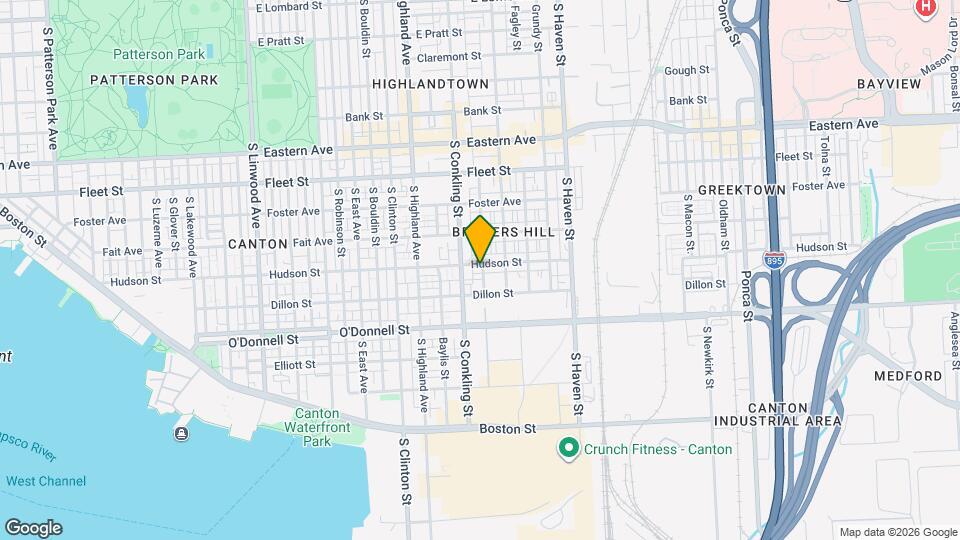 3611 Hudson St Map and Location Details