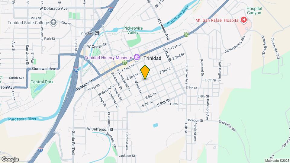 402 S Chestnut St Map and Location Details