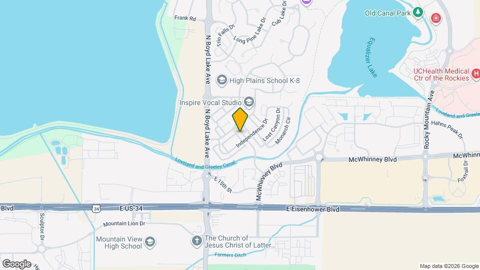 1975 Piney River Dr Map and Location Details