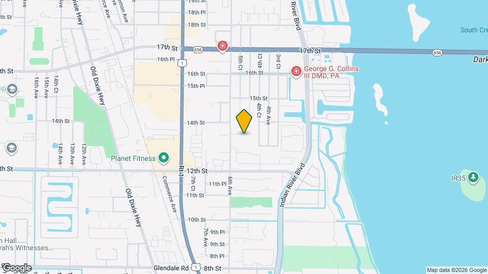 535 13th Pl Map and Location Details