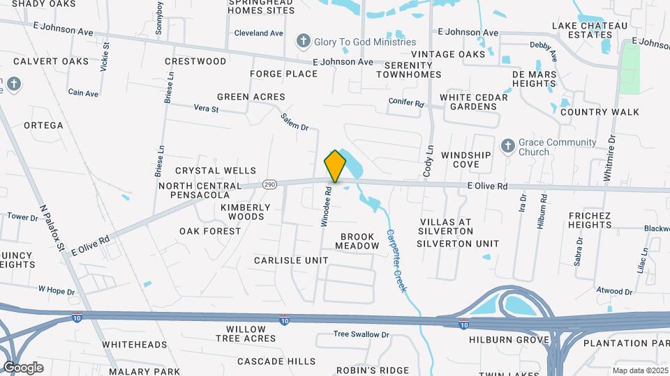 671 E Olive Rd Mapa y Detalles de la Ubicación