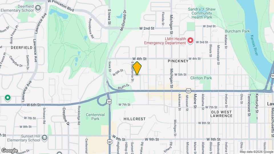 503 Colorado St Map and Location Details