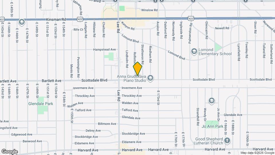 16809 Scottsdale Blvd Map and Location Details