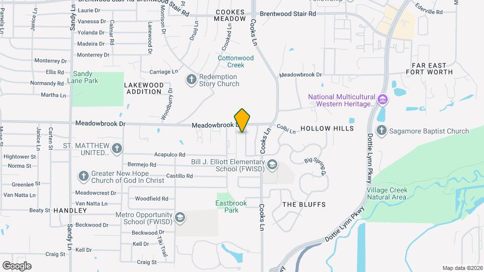7816 Whitney Ln Map and Location Details