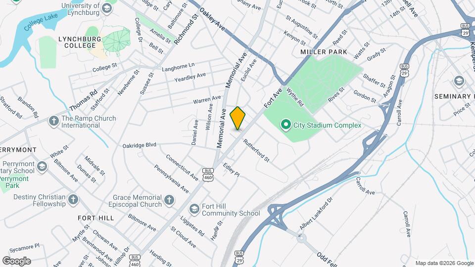 3475 Fort Ave Map and Location Details