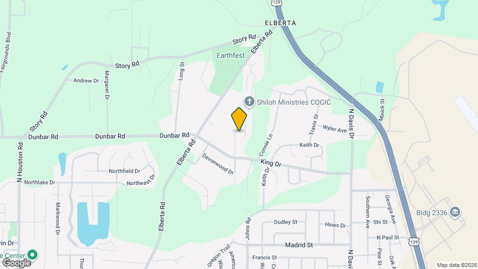 1313 Ennis Ave Mapa y Detalles de la Ubicación