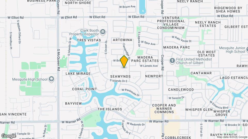 425 S Sunrise Dr Mapa y Detalles de la Ubicación