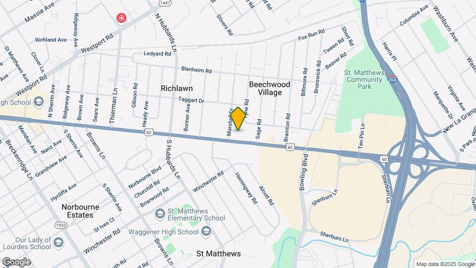 4425 Shelbyville Rd Mapa y Detalles de la Ubicación