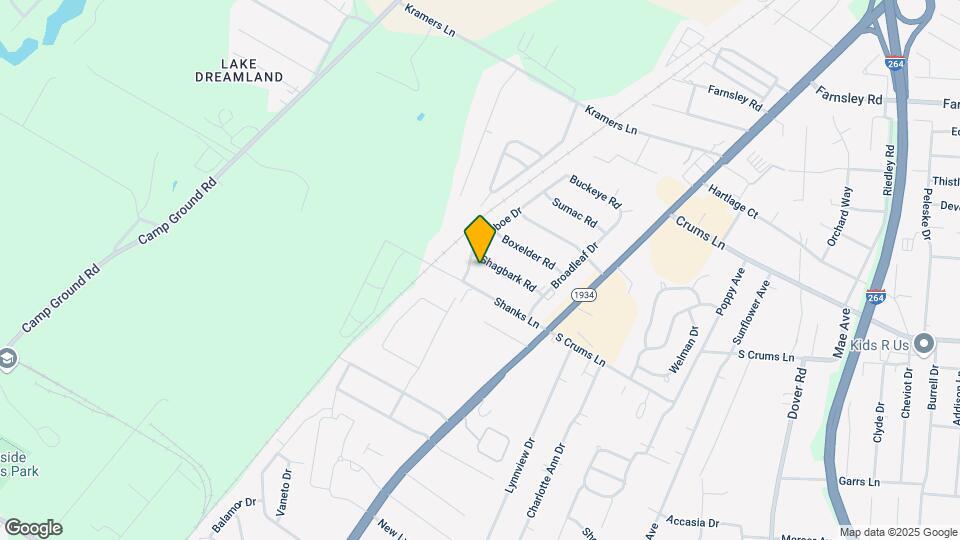 3424 Shagbark Rd Map and Location Details