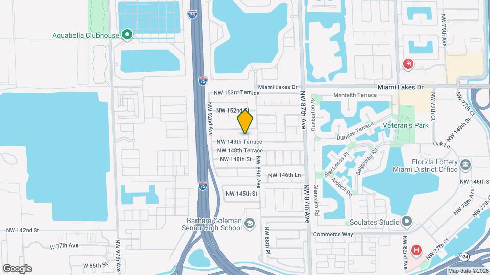 14942 NW 89th Ct Map and Location Details