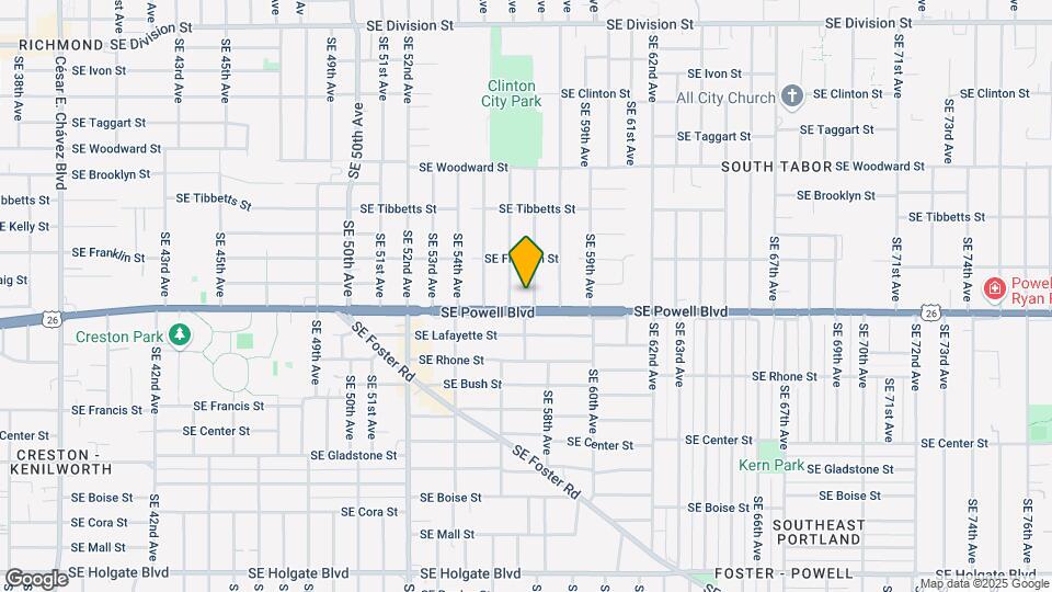 3419 SE 57th Ave, Unit Basement Map and Location Details