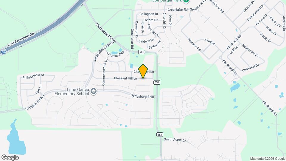 121 Pleasant Hill Ln Mapa y Detalles de la Ubicación