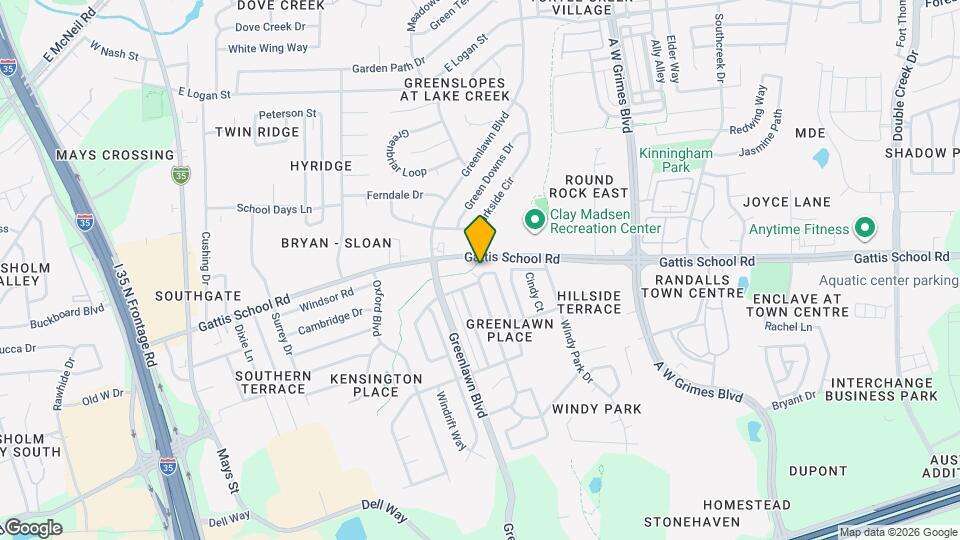 1404 Zephyr Ln Mapa y Detalles de la Ubicación